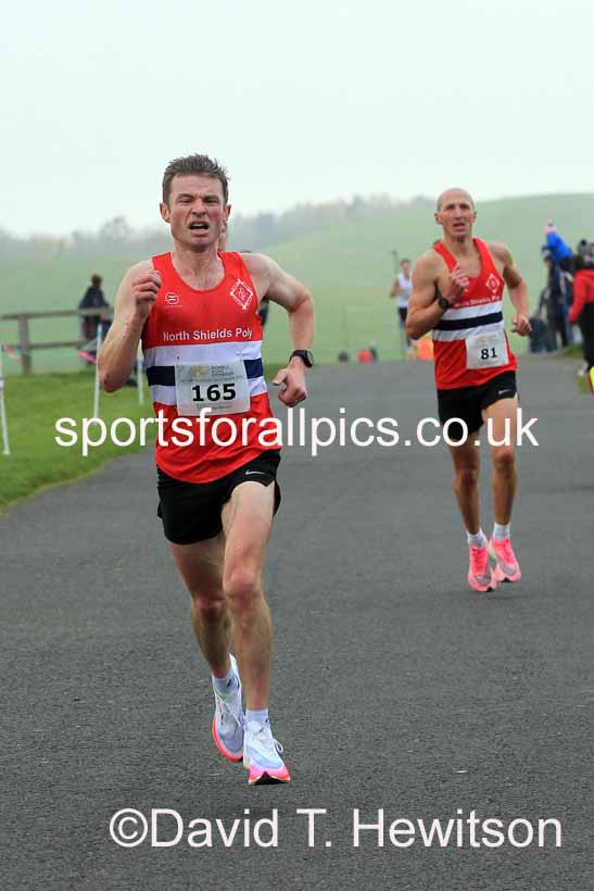 Senior Mens and Senior Womens 2022 Heaton Memorial 10k Road Race, Newcastle Town Moor.  Photo: David T. Hewitson/Sports for All Pics